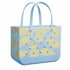 Bogg bag size large pineapple ltd ed. In h…